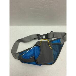 Outdoor Products Blue Gray Interval Running Waist Bag Fanny Pack Hiking